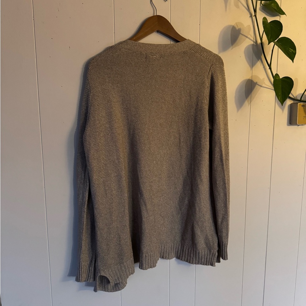 Cotton Emporium Women's Tan Cardigan - Picture 2 of 4